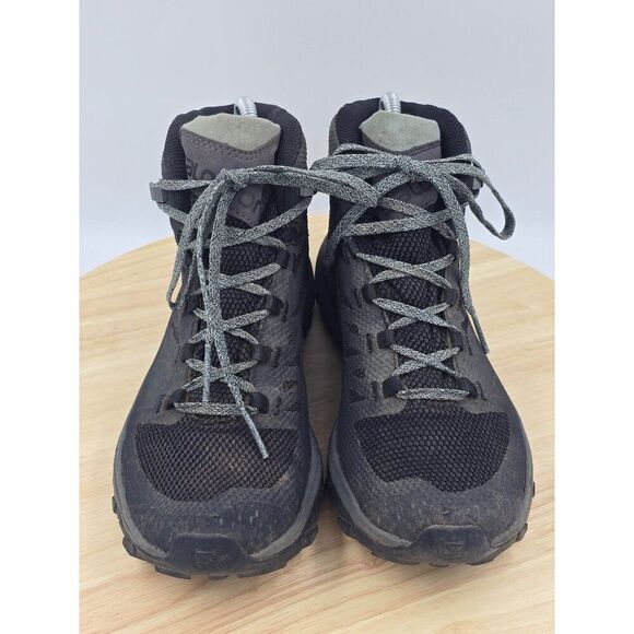 Salomon Outline Mid GTX 404844 Black Waterproof Hiking Boots Women’s Size 7 - Picture 3 of 8